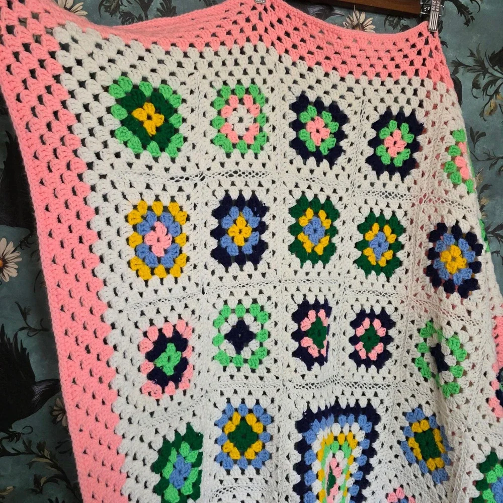Handmade granny square
